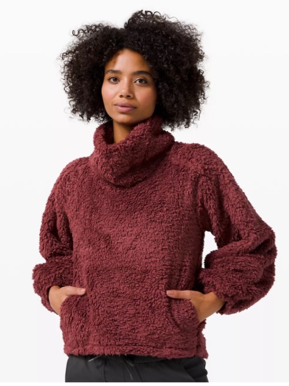 Lululemon Warm Restore Sherpa Pullover